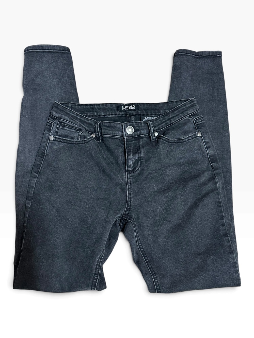 Buffalo David Bitton Women's Charcoal Skinny Jeggings